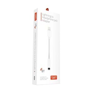 Powerway AC02 Lightning Uyumlu Bluetooth Kulaklık Çevirici Iphone Ipad 3.5mm Aux Dönüştürücü