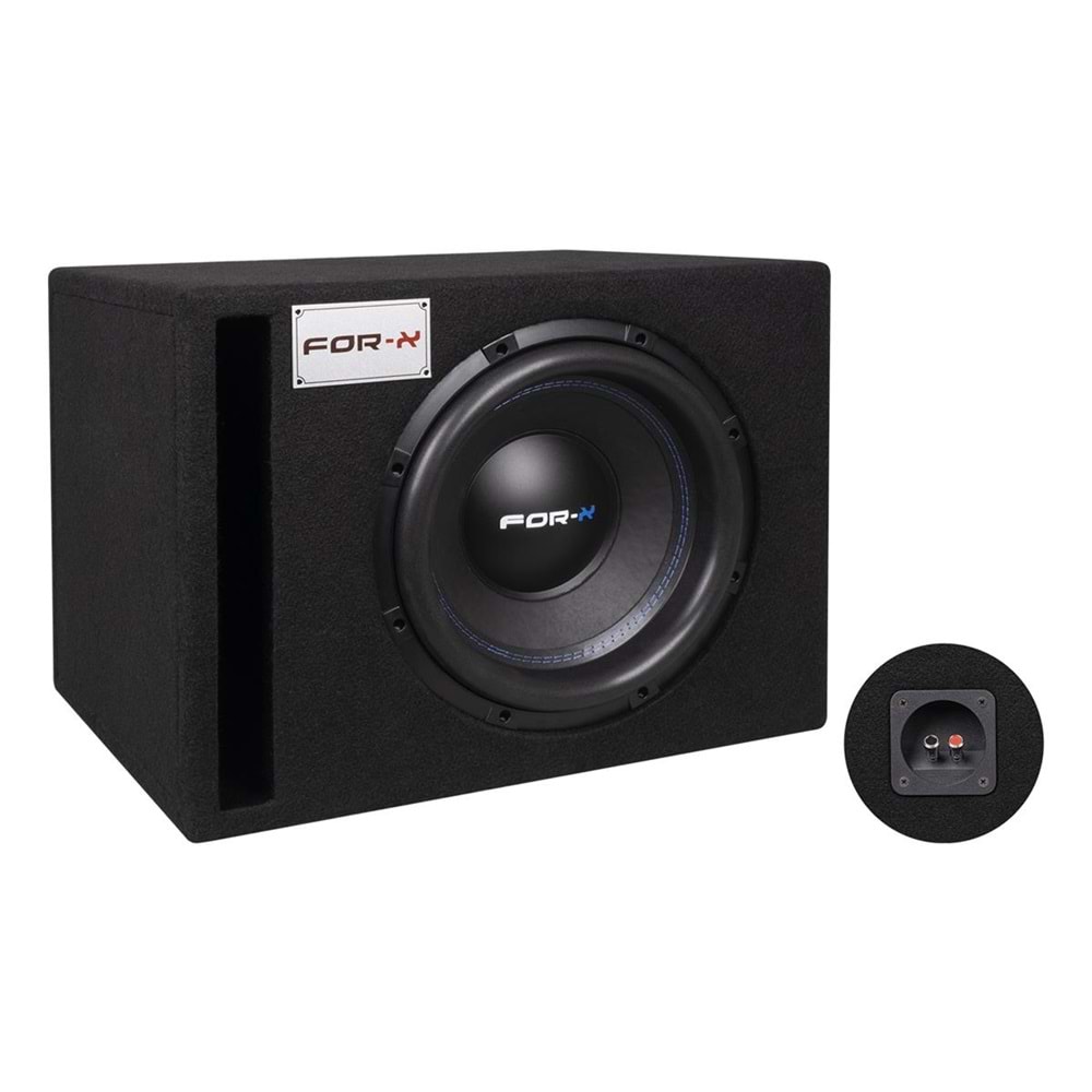 For-X XW-2412 D2/D4 30 Cm 700 Rms 1400 Watt Oto Subwoofer