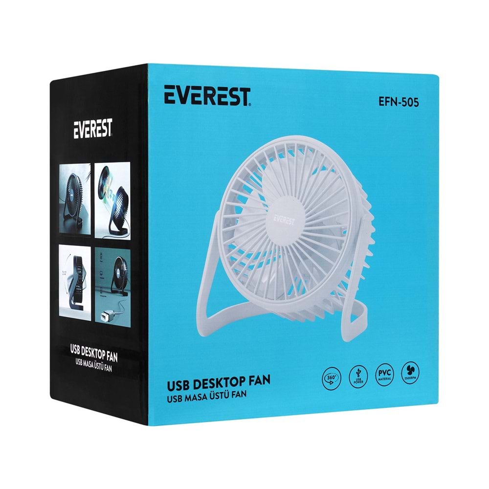 Everest EFN-505 Masaüstü Usb Fan