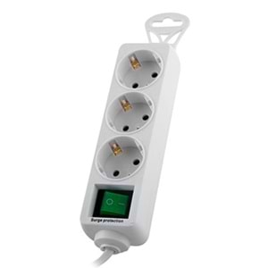 S-link SPG-F03 1.5m 306 Joule Flat Soket 3G1.0mm Tam Bakır 3 lü Akım Korumalı Priz Çoklayıcı