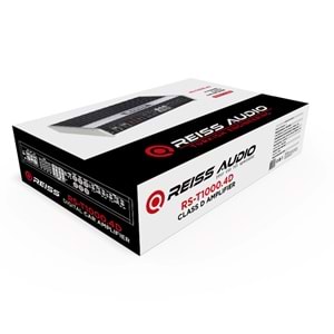 Reıss Audıo RS-T1000.4D 4 Kanal 250 X 4 Class d Oto Anfi