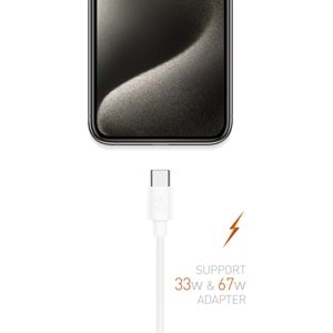 Powerway M6 Type-C To Usb-A Pd 67W 6A Şarj ve Veri Aktarım Kablosu
