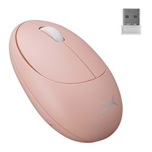 Altec Lansing ALBM7335 Beyaz/Pembe 2.4GHz USB 1200DPI Alkalin Pilli Kablosuz Mouse