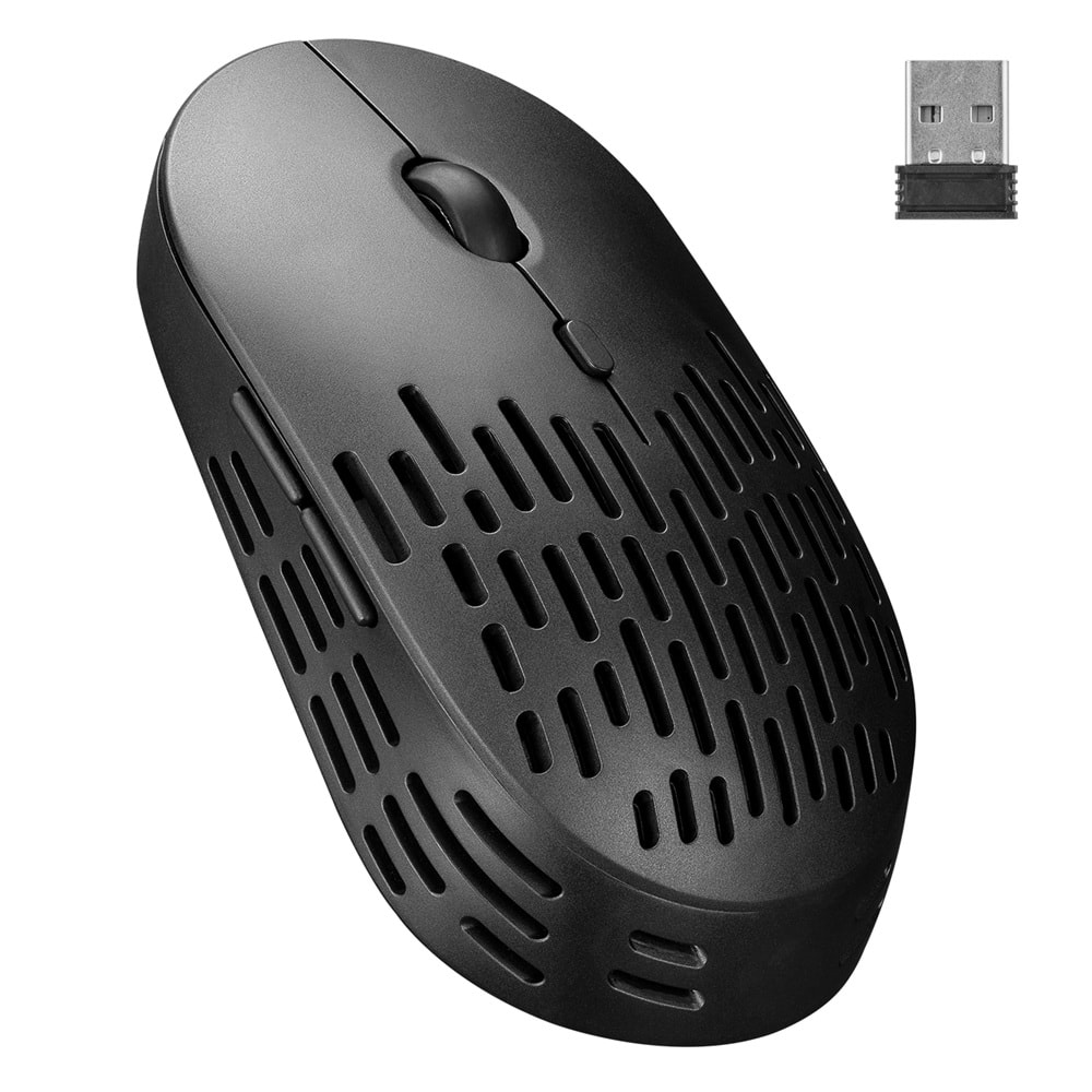 Altec Lansing ALBM7422 2.4GHz Şarj Edilebilir Tek Renkli 1600DPI Optik Kablosuz Mouse
