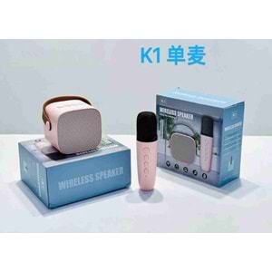 Oem K1 Yeni Stil Taşınabilir Karaoke bluetooth Mikrofonlu Hoperlör