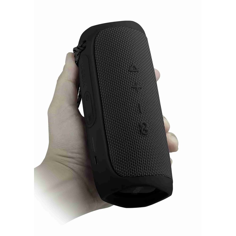 Powerway BOOM Taşınabilir Ses Bombası Kablosuz Bluetooth Hoparlör Speaker Yüksek Ses Çoklu Bağlantı