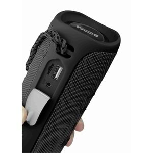 Powerway BOOM Taşınabilir Ses Bombası Kablosuz Bluetooth Hoparlör Speaker Yüksek Ses Çoklu Bağlantı