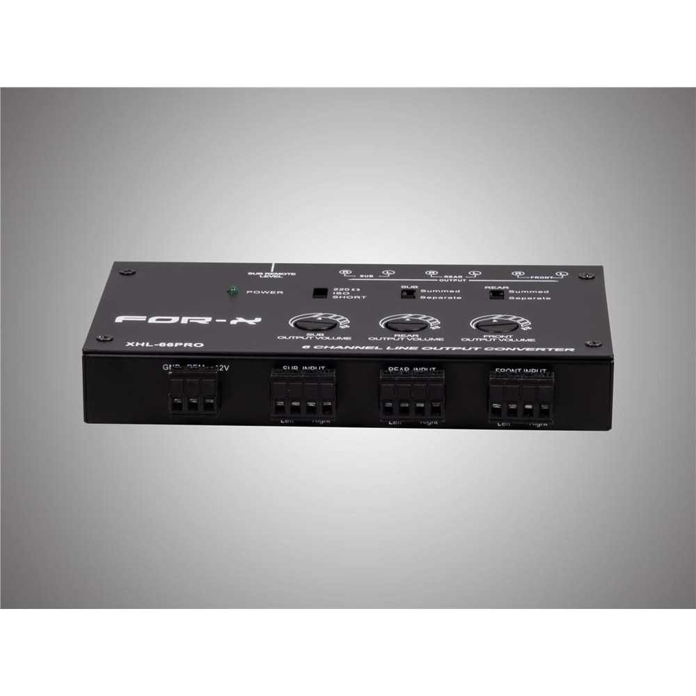 For-X XHL-66PRO 6 Kanal Anfi Deck Çevirici