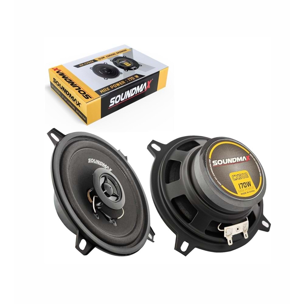 Soundmax SX-CX520 13 Cm COAXİAL-170 Watt Oto Kapı Hoparlör