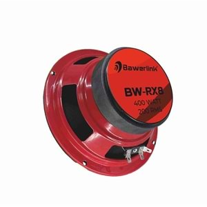 Bawerlink BW-RX8 20 cm 400 Watt Mıdrange Oto Hoparlör