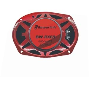 Bawerlink BW-RX69 6x9 400 Watt Oval Mıdrange Oto Hoparlör