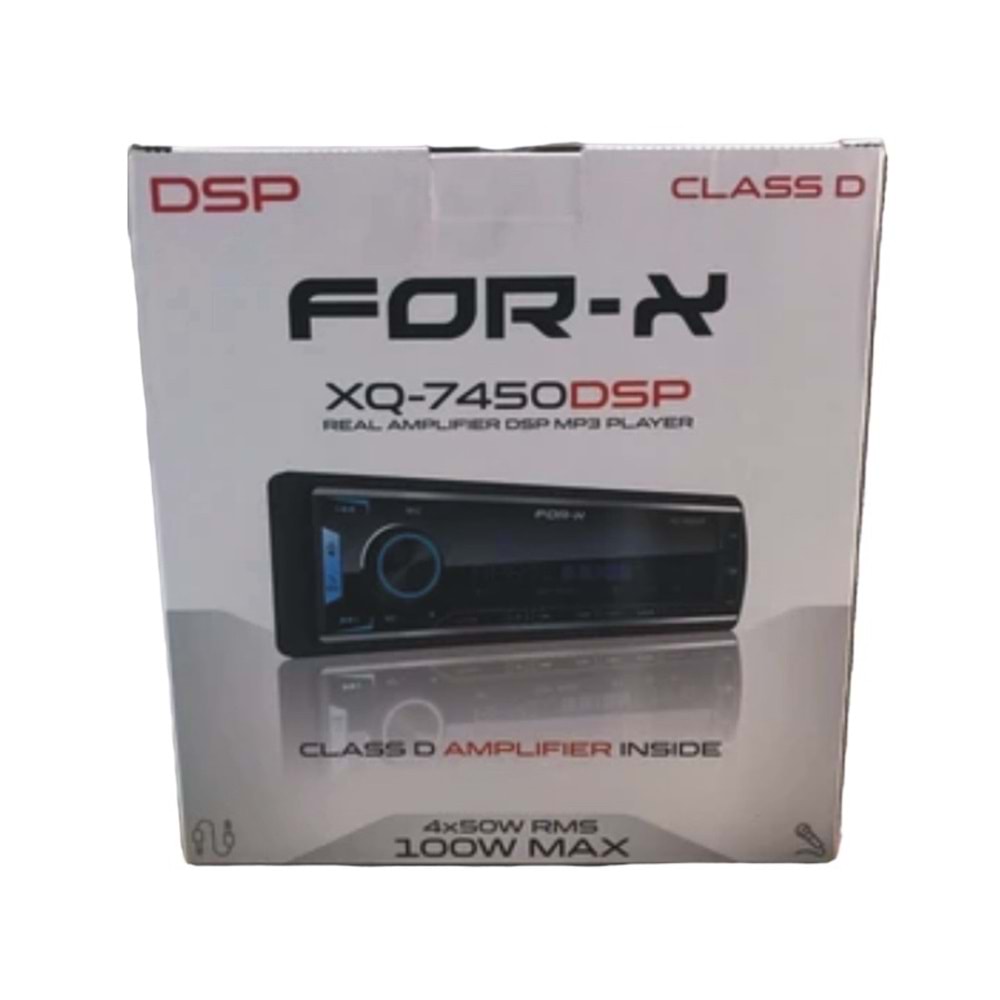 For-X XQ-7450DSP USB/SD/FM Bluetooth Oto Teyp