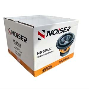 Noiser NS-SPL12 D2 30 Cm 2000 Rms 4000 Watt Oto Subwoofer