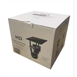 Mpia SD210 Çift Kamera 4G 3+3MP İP Wifi Full HD Suya Dayanıklı Ledli Gece Görüşlü 2 Antanli Hareketli Kamera