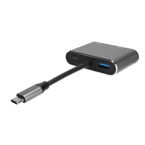 Bawerlink BW-2033 4 in 1 Type-C to PD+HDMI+VGA+USB 3.0 Çevirici Hub Adaptör