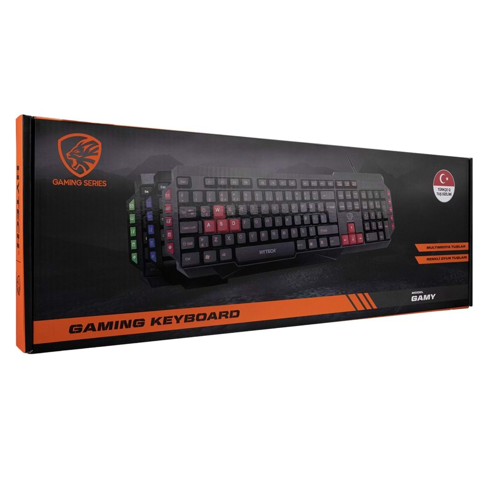 Hytech HYK-46 GAMY Siyah Q Gaming Oyuncu Klavyesi