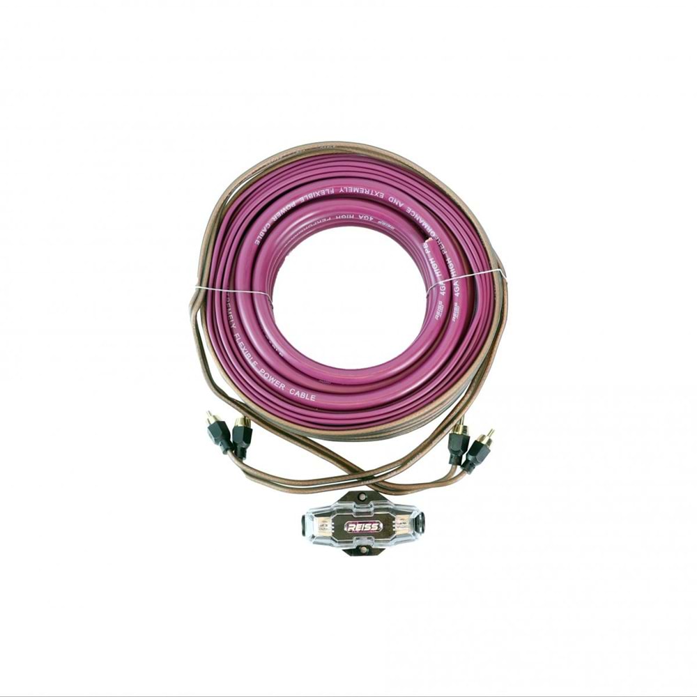 Reıss Audıo RS-AWG44 4GA Oto Anfi Kablo Seti