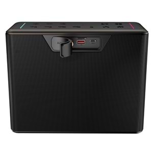 Microlab M60 Vega 15000mAh Batarya 10W*2 + 40W*2 100W 2 Wireless Mikrofonlu Siyah Gri Usb + Tf Kart + Bluetooth Powerban
