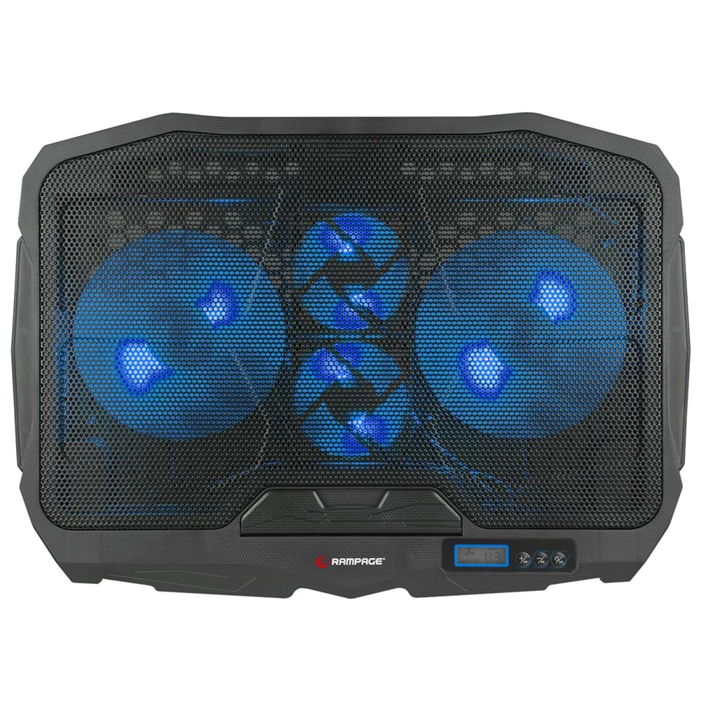 Addison Rampage AD-RC4 Mavi Ledli 2*125mm+2*70mm Işıklı Fan 15