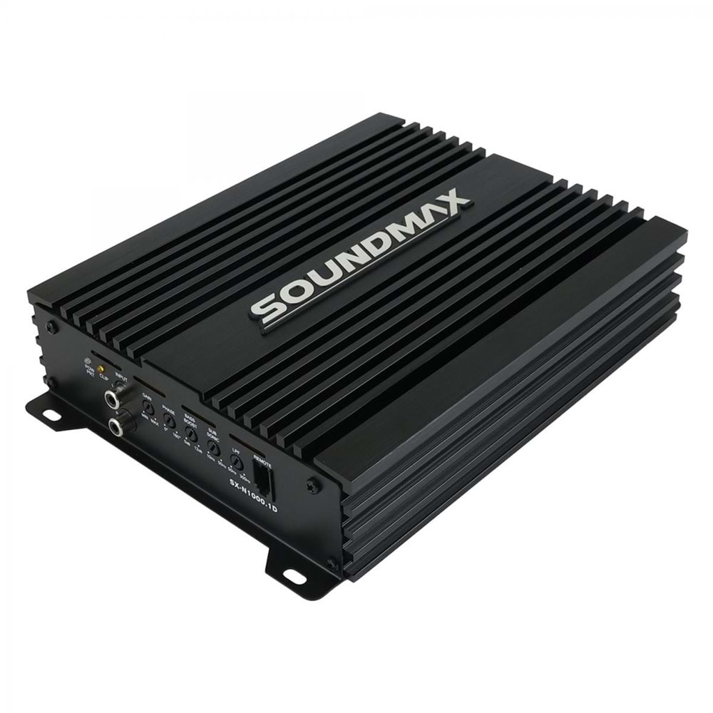 Sounmax SX-N1000.1D 1000 Rms Bass Control Mono Oto Anfi