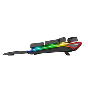 Rampage KB-R92 THUNDER Siyah USB Bilek Destekli Switch Full RGB Q Gaming Oyuncu Mekanik Klavye