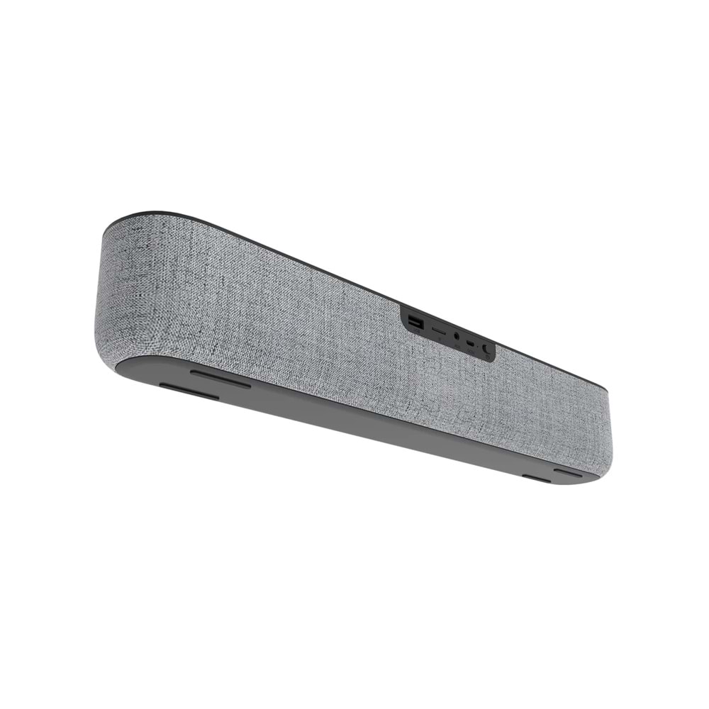 Lecoo DS108 Kablosuz Bluetooth 10W Soundbar Taşınabilir Stereo Hoparlör Siyah/Beyaz