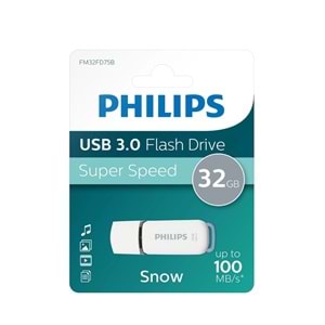 Philips 32 GB Usb 3.0 Snow Gri Flash Driver Bellek FM32FD75B