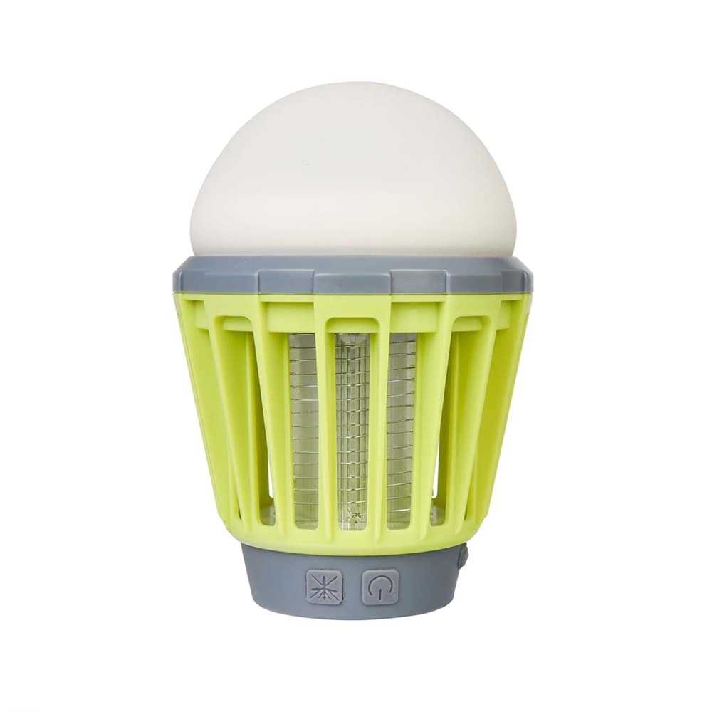 Bix KL01 Açık ve Kapalı Alanlar için Şarj Edilebilir Sivrisinek Kovucu Kamp Lambası, Ultraviyole LED Elektronik Zapper, Taşınabilir Fenerli, IPX6 Su Geçirmez Böcek Kovucu