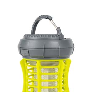 Bix KL02 Fanlı Sivrisinek Kovucu Kamp Lambası, Açık ve Kapalı Alanlar için Şarj Edilebilir ve Elektronik Zapper, Led Aydınlatma, Taşınabilir Fenerli, IPX4 Su Sıçramasına Karşı Korumalı Böcek Kovucu