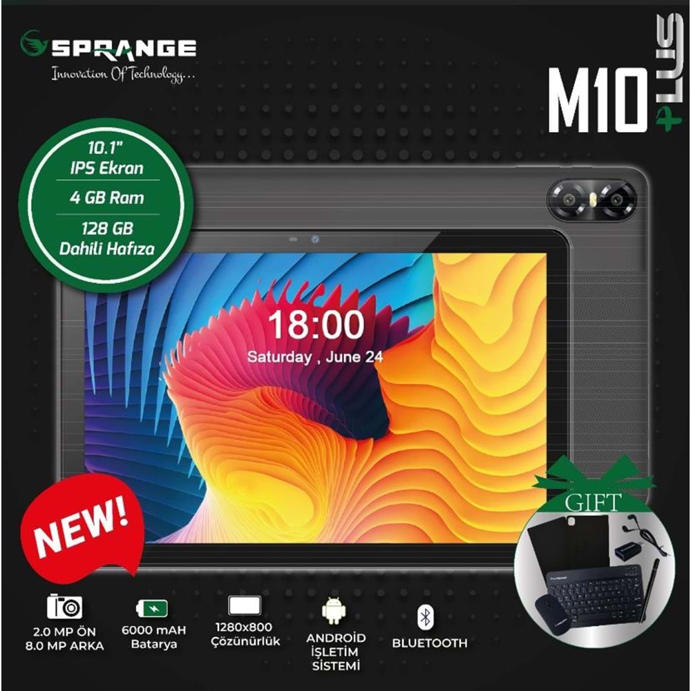 Sprange M10 PLUS 10,1
