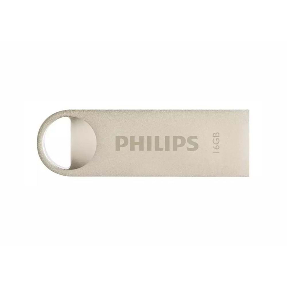 Philips USB 2.0 16GB Moon Vintage Silver FM16FD160B Usb Flaş Belek