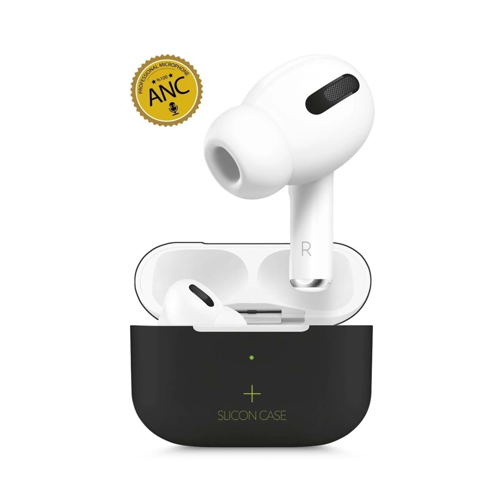Maxron PROPODS5 5. Nesil Ios Android Uyumlu Kablosuz Bluetooth Kulıklık Sensörlü Anc+ Kılıf Hediye