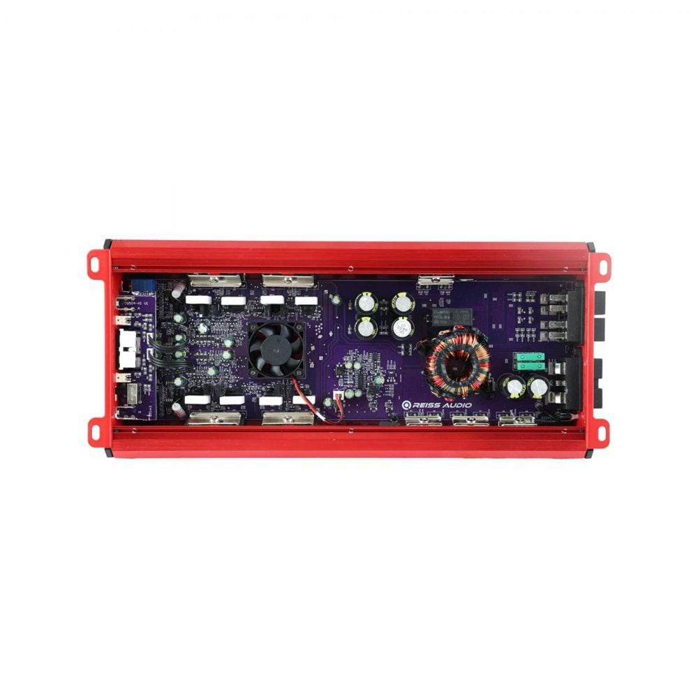 Reiss Audio RS-Q4080.4 Class D 4x80 Watt 4 Kanal Oto Anfi