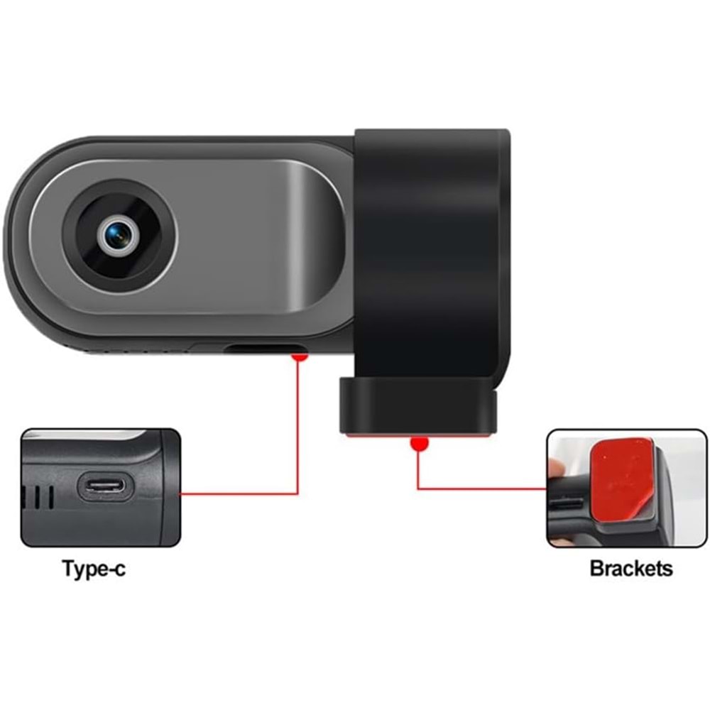 Bawerlink U9 HD Ön Kayıt Kamerası