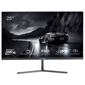 Rampage RM25R100 25'' 100Hz 1ms IPS FHD PC Flat Oyuncu Monitörü