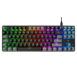 Acer eMachines EAK87 USB RGB Backlight RED SWITCH Mekanik Q 87 Tuşlu TKL Gaming Klavye