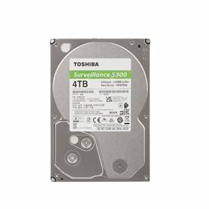 Toshıba 4 TB S300 5400RPM Sata3 256 MB 6GB/s HDWT840UZSVA Güvenlik (7/24) Hdd Disk