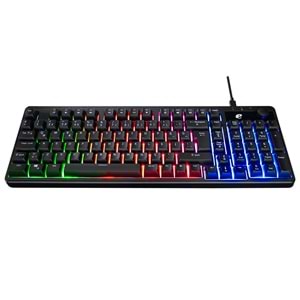 Acer eMachines EAK860 Siyah USB Rainbow Aydınlatmalı Q Standart Kompakt Klavye