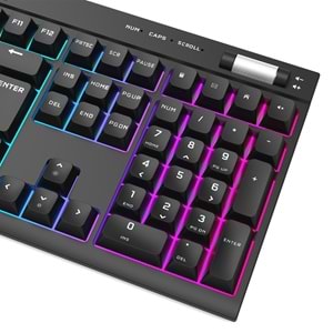 Everest KB-68 Shin Siyah Rainbow Q Usb Multimedia Klavye