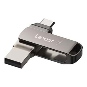 Lexar JumpDrive Dual Drive D400 LJDD40064G-BNQNG 64 GB Flash Bellek