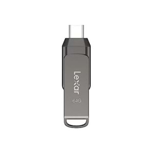 Lexar JumpDrive Dual Drive D400 LJDD40064G-BNQNG 64 GB Flash Bellek