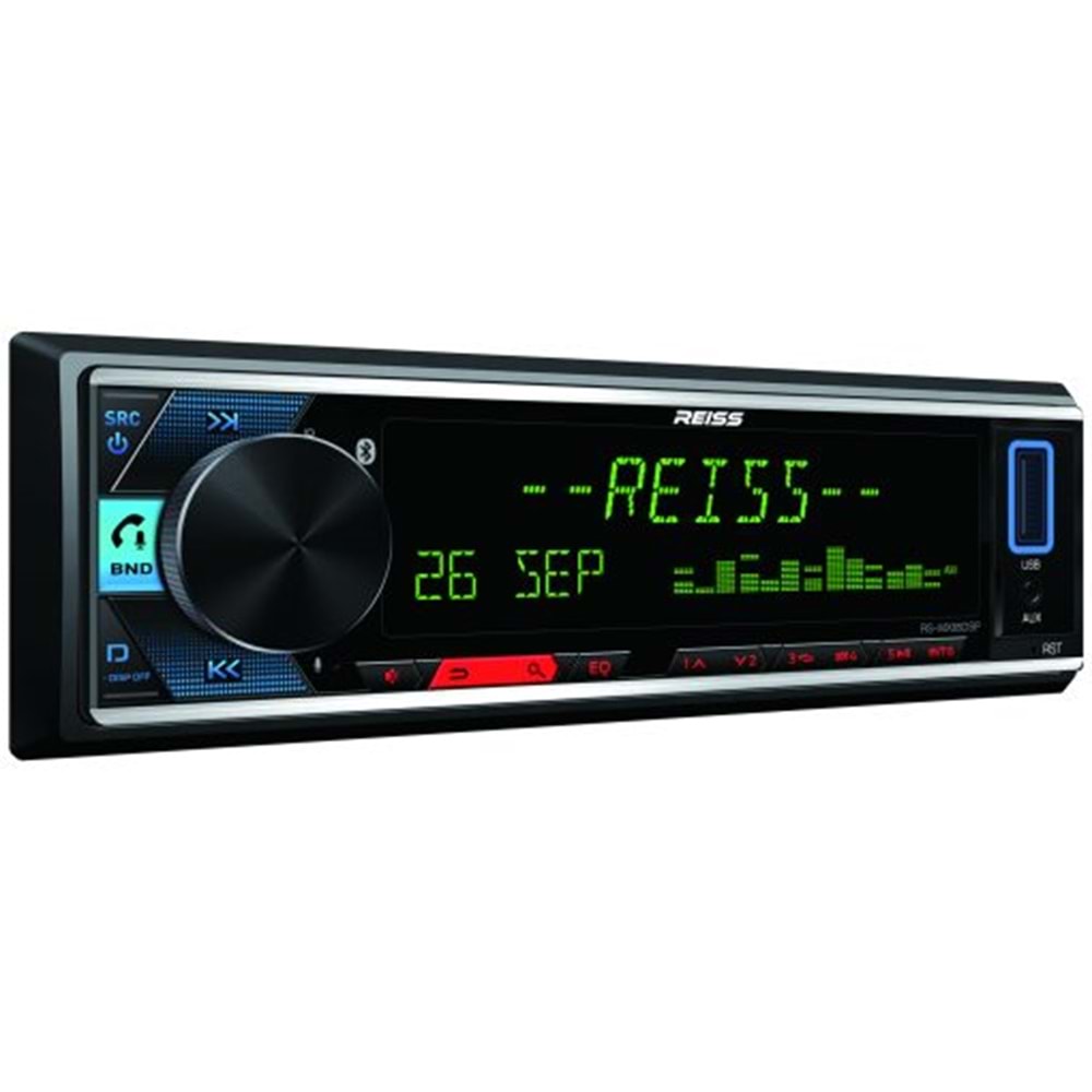 Reıss Audıo RS-MX88DSP App CONTROL/USB/DSP/BT/MULTICOLOR/FM/AUX/4X51W 4 Anfi Çıkışlı