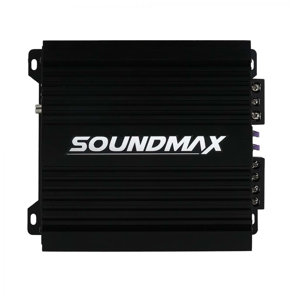 Soundmax SX-N600.1D 1 Ohm 600 Watt RMS Power Bas Kontrol Mono Oto Anfi