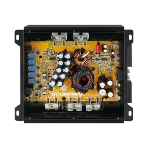 Soundmax SX-N600.1D 1 Ohm 600 Watt RMS Power Bas Kontrol Mono Oto Anfi