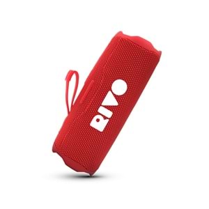 Powerway RİVO Kırmızı Taşınabilir Bluetooth Kablosuz Hoparlör 12 Saat Oynatma Çoklu Bağlantı