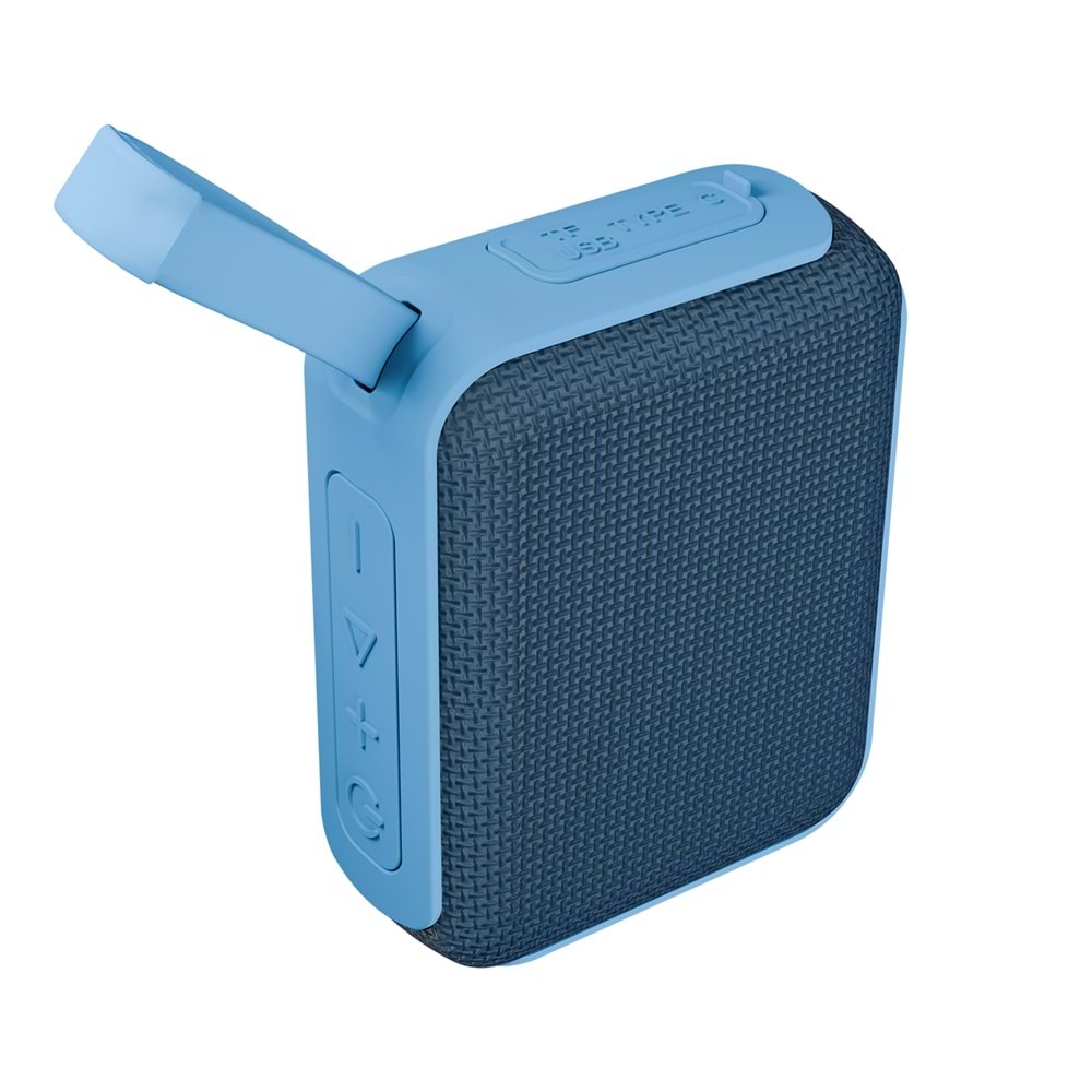 Asonic AS-03 USB-TF-TWS-Bluetooth Destekli 5W 1200mAh Type-C Speaker