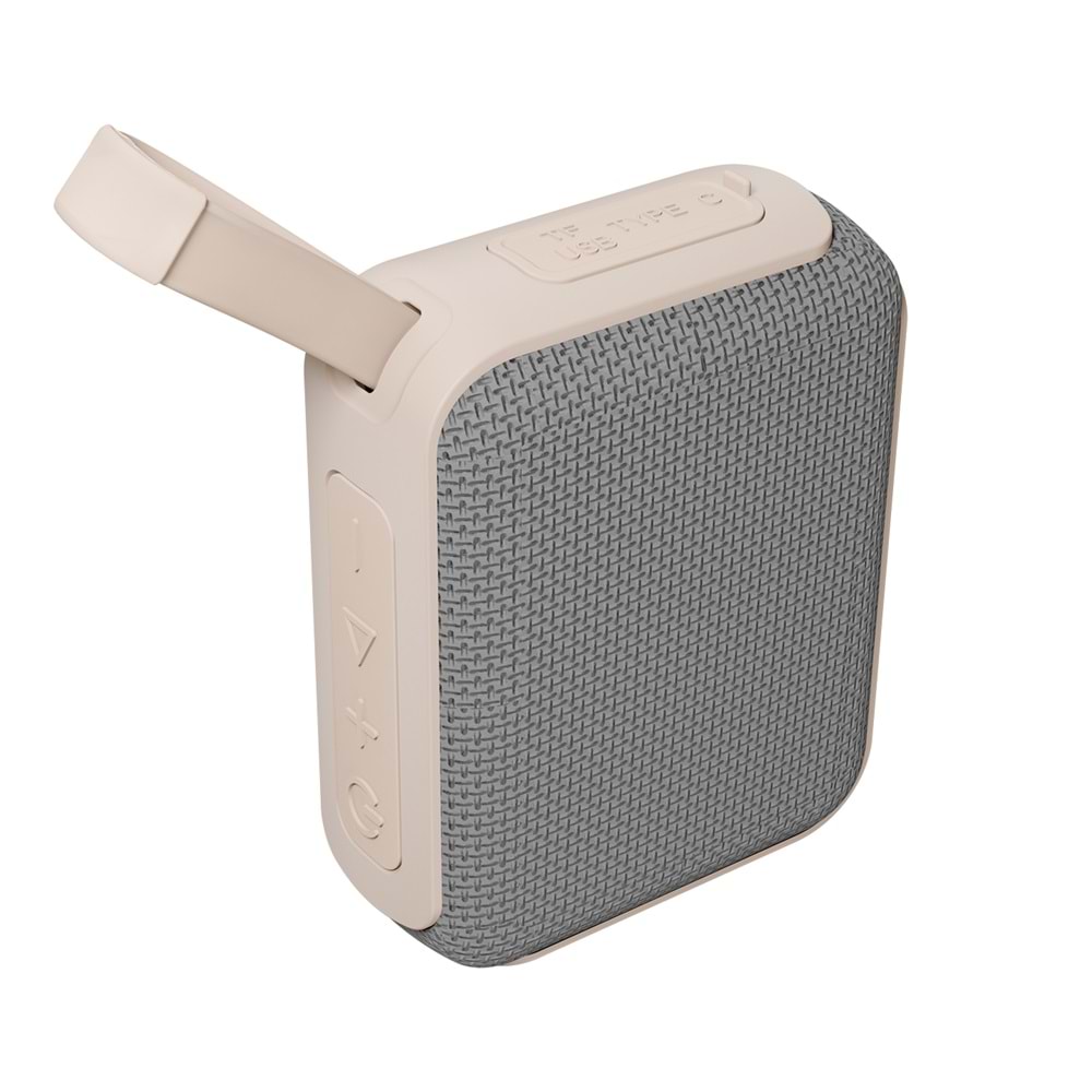 Asonic AS-03 USB-TF-TWS-Bluetooth Destekli 5W 1200mAh Type-C Speaker