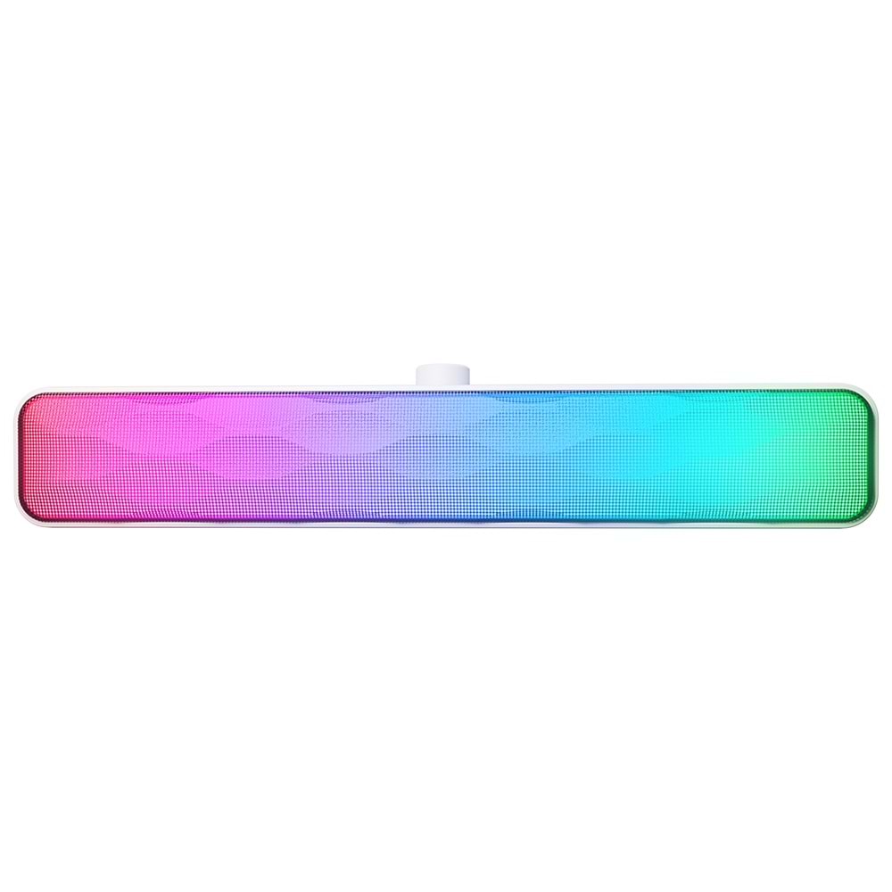 Mikado MD-SBT31 Siyah/Beyaz 5W*2 1200mAh BT,RGB,TF Card,Type-C ,USB Soundbar Speaker