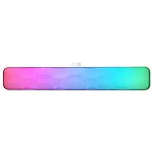 Mikado MD-SBT31 Siyah/Beyaz 5W*2 1200mAh BT,RGB,TF Card,Type-C ,USB Soundbar Speaker