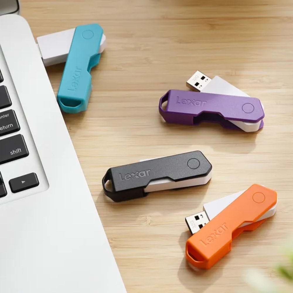 Lexar JumpDrive TwistTurn2 16GB USB 2.0 3 Lü USB Bellek